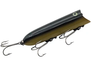 RARE VTG Heddon Lucky 13 Fishing Lure Plug BULL FROG Pattern Topwater Popper - Picture 1 of 12