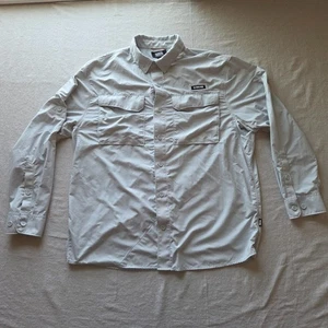 Alaskan Hardgear Shirt Mens Large Gray Untucked Long Sleeve Relaxed Outdoor - Picture 1 of 14
