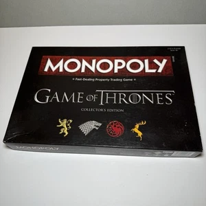 Game Of Thrones Monopoly COLLECTORS EDITION Board Game Tv Series Complete GC - Picture 1 of 6