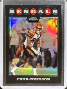 Chad Johnson - 2008 Topps Chrome Football - Black Refractor #TC83 - Bild 1 von 1