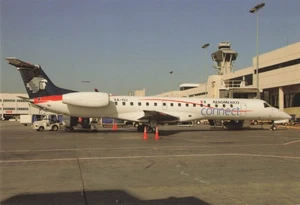 Postcard Airline Aeromexico Connect ERJ-145LU XA-YLI AP1. - Picture 1 of 2