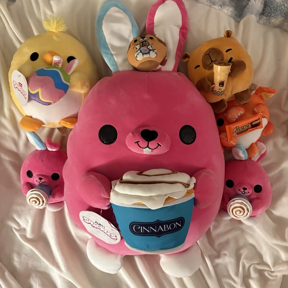 Zuru Snackles Lot of 7 Plush 1 Large 6 Small - Image 1 of 1