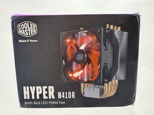 CoolerMaster Hyper H410R Red LED PWM Fan CPU Cooler Intel LGA 1151/1150 AMD AM4 - Picture 1 of 18