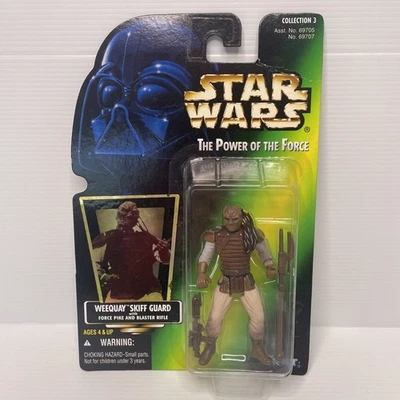 Star Wars Power of the Force Wee Quay Skiff Guard With Force Pike Kenner 1996 - image 1 of 4