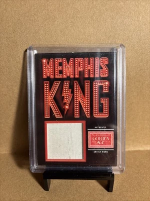 2014 Panini Golden Age Elvis Presley #1 Memphis King Artist Worn Relic - Image 1 of 2