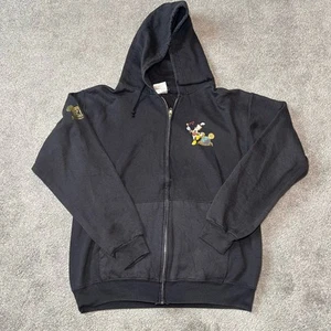 Disneyland Resort 50th Anniversary Mens Hoodie Hooded Sweatshirt Black Medium M - Picture 1 of 11