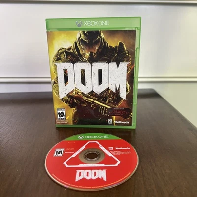 Doom (Microsoft Xbox One, 2016)  Pre-owned Tested - Image 1 of 4
