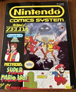 Sistema Nintendo Comics No. 2 Compilación Valiant Super Mario Bros Zelda 1990 #2 - Imagen 1 de 11