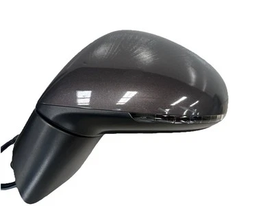 Conjunto de espelho lateral esquerdo 2011-2014 VW Touareg fabricante de equipamento original cinza índio LR7M 🔥🚗 - Imagem 1 de 4