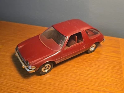 1971 AMC Pacer X Dark Red Dealer Promotional Model 1/25 Car  - Image 1 of 4