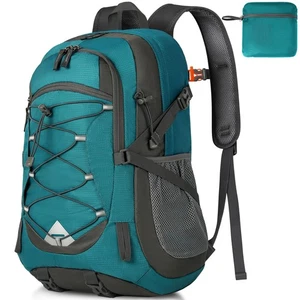 40 L Rucksack Faltbar Wanderrucksack Ultraleicht Camping Tagesrucksack Grün - Bild 1 von 6