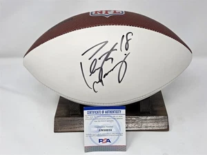 PEYTON MANNING signiert volle Größe Football PSA/DNA COA COLTS BRONCOS - Bild 1 von 4