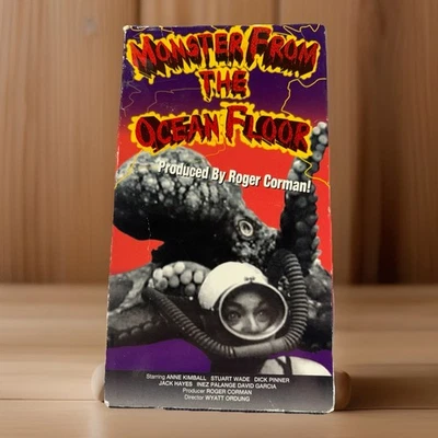 RARE Monster From The Ocean Floor (VHS, 1954) ACME Video - Horror/Sci-Fi TESTED - Image 1 of 4