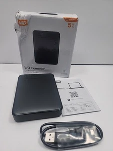 Western Digital 5TB WD Elements Portable - WDBU6Y0050BBK-WESN - Bild 1 von 5