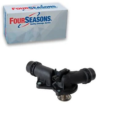 Termostato de refrigerante de motor de 4 estaciones/conjunto de salida de agua para BMW 330i 2001-2005 Foto 1 de 4