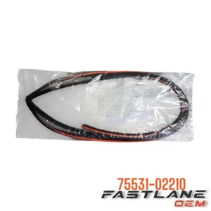 2014-2019 TOYOTA COROLLA WINDSHIELD MOLDING NEW OEM 75531-02210 - Picture 1 of 8