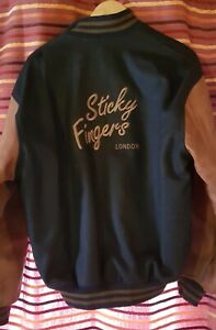 ROLLING STONES Sticky Fingers Jacket Leather & wool