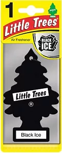 Deodorante per ambienti Little Trees NERO GHIACCIO auto home office (1 confezione) USA - Foto 1 di 1