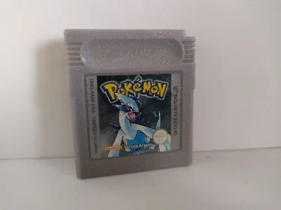 Pokémon version argent Silver Nintendo gameboy DMG-AAXF-FRA officiel original - Photo 1/4