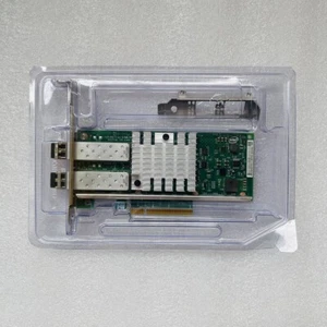 IBM INTEL X520-DA2 DUAL PORT 10GbE SFP+ ADAPTER 49Y7961 49Y7962 + 46C3447 SFP - Picture 1 of 4