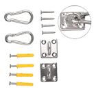 Stainless Heavy Duty Ceiling Hanging Hook Swing Chair Bracket Tool New Set