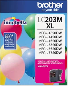 Printer LC203M High Yield Ink Cartridge, Magenta, 550 - Picture 1 of 12