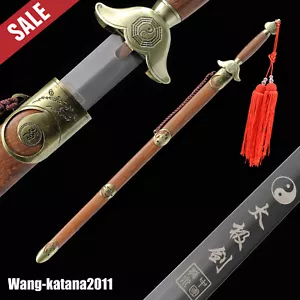 Chinese Kungfu Tai Ji Jian太极剑 Stainless steel WuShu Soft Excercise Tai Chi Sword - Picture 1 of 12