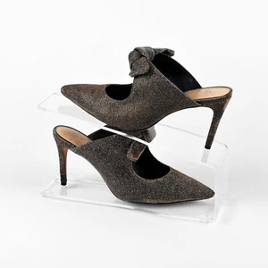 Pack of 3 Angled Shoe Display, Seamless Thick Clear Acrylic, Shoe Store Display - Picture 1 of 5