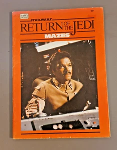 Happy House 1983 Star Wars Return of the Jedi Mazes Activity Book - Imagen 1 de 12