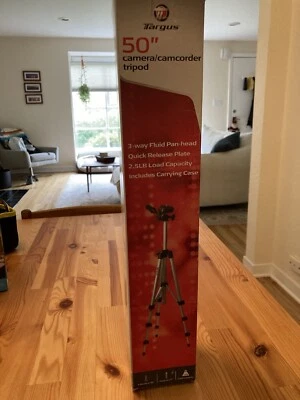Targus 50 Tripod TG-50TR with Carrying Case Bag - Image 1 of 4