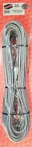 Cable Procomm RG8X 100 pies mini 8 conjunto coaxial soldado a mano - gris - Imagen 1 de 3
