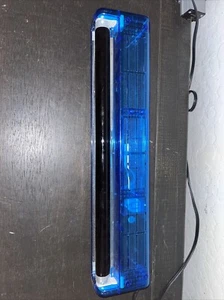 Vintage Rabbit Tanaka 98318 Transluscent Blue Black light Lamp 1990’s 18" - Picture 1 of 6
