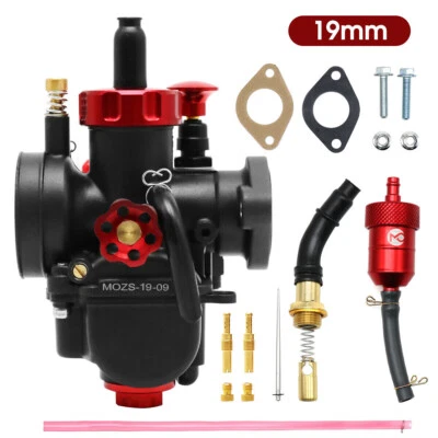 New Motorcycle Carburetor PWK 19mm High Performance 100cc For Pit Dirt Bike ATV — 第 1/4 张图片