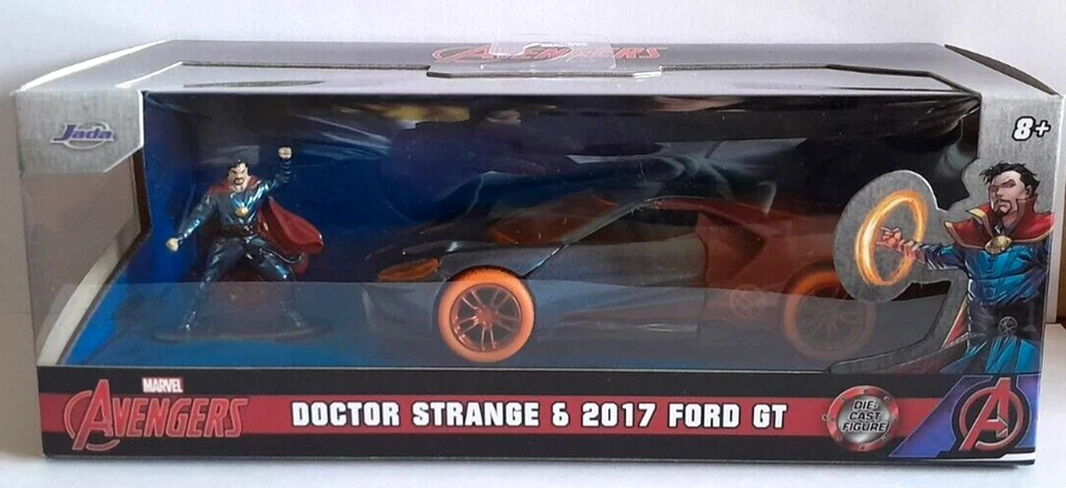 DIE CAST JADA - DOCTOR STRANGE & 2017 FORD GT - 1:32 - Immagine 1 di 1