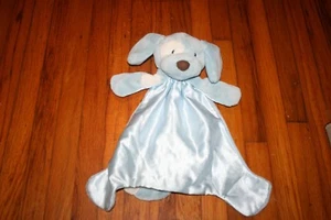 Baby Gund  Blue Puppy Dog Plush Mat Security Blanket  - Picture 1 of 4