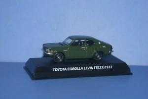 TOYOTA COROLA LEVIN (TE27)  1972 Moss Green  1/64 KONAMI JAPAN - Picture 1 of 7