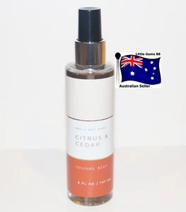 BATH & BODY WORKS CITRUS & CEDAR COLOGNE BODY MIST SPRAY MEN & WOMEN - Picture 1 of 1