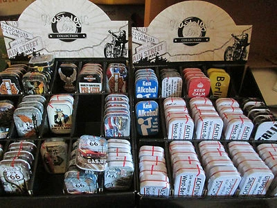 Nostalgic-Art Pillendose mit Pfefferminzpastillen div Motive ( 100g/28.33 € )