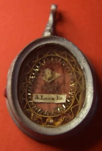 Reliquien Selten Reliquiar Lukas des Evangelisten Apostels Erste 700 - Bild 1 von 5