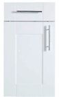 Unité de cuisine armoire portes brillant blanc shaker style panneau pour s'adapter aux unités Howdens