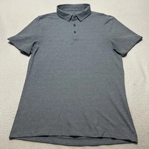 Lululemon Polo Shirt Men Medium Performance Tennis Golf Preppy *READ* - Picture 1 of 9