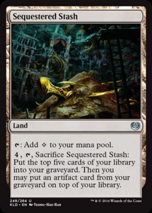 Sequestered Stash - Near Mint MTG Kaladesh - Image 1 of 1
