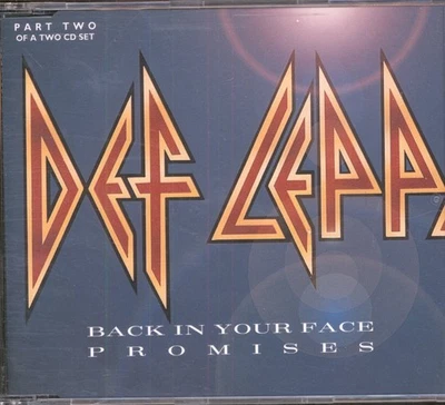Def Leppard Back In Your Face / Versprechen CD UK Bludgeon Riffola 1999 Single - Bild 1 von 2
