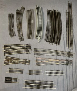 Paquete de vías de tren mixtas Peco Bachman OO/HO 1:76 Streamline Insulfrog x 29 piezas ✅ - Imagen 1 de 10