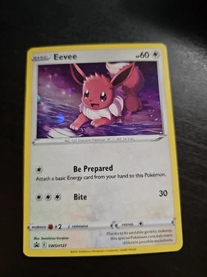 Eevee SWSH127 SWSH: Sword & Shield Promo Cards Holo - Image 1 of 3