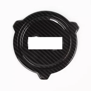 For Jeep For Wrangler JL Carbon Fiber Steering Wheel Center Ring Cover Trim - Picture 1 of 11