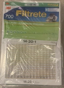 FILTRO DE AIRE FILTRETE 3M 14X20X1 (MERV 8) (MPR 700) PAQUETE DE 4 NUEVO - Imagen 1 de 3