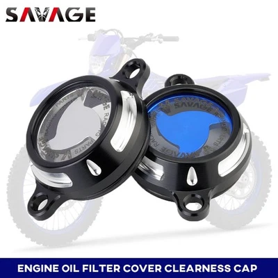 Cubierta de filtro de aceite de motor para YAMAHA YZ450F/FX YZ250F YZ 250FX WR250F WR450F Foto 1 de 4
