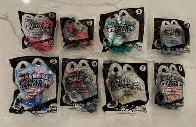 Juego completo de juguetes Happy Meal Power Rangers Super Samurai 2012 Foto 1 de 2