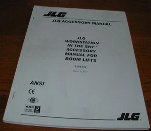 JLG Workstation-In-The-SKY Acces. MANUAL #3124242 (Y56) - Picture 1 of 1